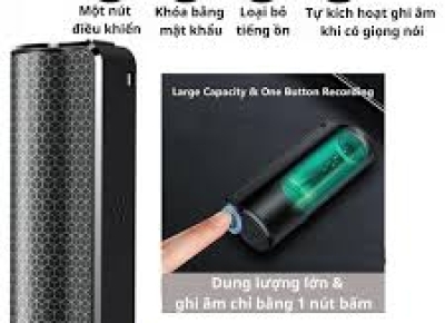 Máy Ghi Âm Pin Trâu - Dung Lượng Pin Lớn, Ghi Âm Cả Ngày Ở Bà Rịa Vũng Tàu | 0846 378 378